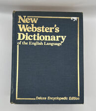 1981 Nuevo diccionario Webster's edición enciclopédica de lujo segunda mano  Embacar hacia Argentina