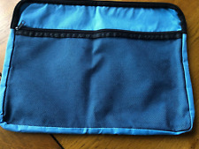 Blue fabric zipped for sale  TRURO