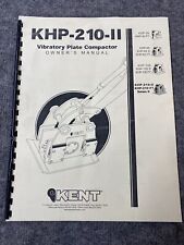 Placa vibratória compactadora manual do proprietário KHP-210-II comprar usado  Enviando para Brazil