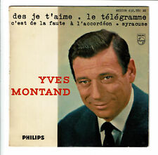 Yves montand vinyle d'occasion  Ambillou