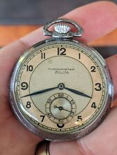 Vintage Seiko Seikosha "Cronômetro Zelma" Relógio de Bolso, Anos 40 (?), Funciona comprar usado  Enviando para Brazil