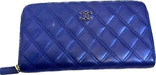 Chanel wallet blue for sale  ALTRINCHAM