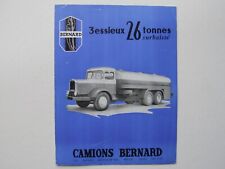 Catalogue brochure camion d'occasion  France