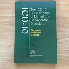 Icd classification mental for sale  South Lake Tahoe