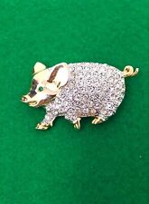 Gold tone pig for sale  Inver Grove Heights
