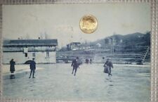 Cartolina d'epoca paesagg Italia Lombardia Varese Lago Ganna pattinaggio ghiacci, usato usato  Fagnano Olona