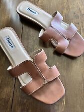 Dune leather sandals for sale  FLINT
