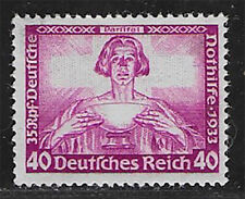 Usado, Dt. Reich 40 Pf. Parsifal Wagner, nothil 1933 MNH CV $ 1.000.- comprar usado  Enviando para Brazil