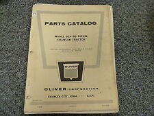 Oliver Model OC4 3D Diesel Crawler Tractor Parts Catalog Manual SN 1WD000-Up, used for sale  Fairfield