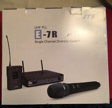Pacote de microfone/receptor portátil JTS E-7R/E-7THD comprar usado  Enviando para Brazil