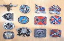 Line Dancing Belt Buckle US Rodeo Cowboy Girl American Eagle Indian fix own belt for sale  Shipping to South Africa