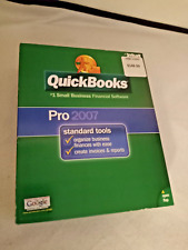 Intuit Quickbooks Pro 2007 for Windows Open Box for sale  Shipping to South Africa