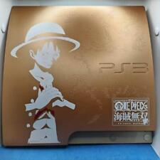 Console Sony PlayStation 3 PS3 One Piece OURO 320GB edição limitada RARO usado comprar usado  Enviando para Brazil