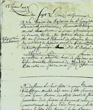 1798 Bail De Alquiler A Isigny-S-Mer, Propiedad Faudoas Emigrante, Morel, Basire segunda mano  Embacar hacia Argentina