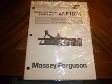 Lista de piezas manual operador de rastrillos para paisaje Massey Ferguson MF-1078, usado segunda mano  Embacar hacia Argentina