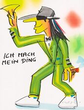 Udo lindenberg siebdruck gebraucht kaufen  Ahaus