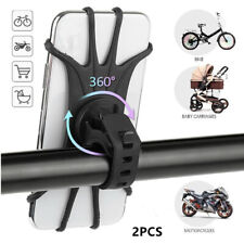 2 piezas soporte de montaje de 360° para bicicleta móvil para bicicletas de motor de manillar segunda mano  Embacar hacia Mexico