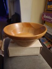 salad bowl wooden for sale  CHELMSFORD