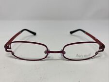 Erin’s World MOD #13 46-20-130 Red Wine/Burgundy Full Rim Eyeglasses Frame &R32 for sale  Shipping to South Africa