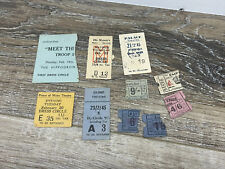 Bilhetes de ingressos para filmes da década de 1940 e 1950 - NY teatros estrangeiros -, usado comprar usado  Enviando para Brazil