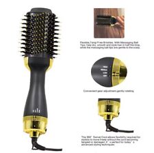 Used, 4in1 Hot Air Brush Electric Hair Dryer Straightener Curler Styler Comb Volumizer for sale  Shipping to South Africa
