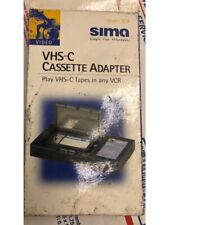 Adaptador de vídeo cassete Sims VHS -C conversor de fita novo  comprar usado  Enviando para Brazil