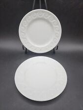 Bernardaud Limoges Louvre Blanc plates bread butter 2 pcs, 6 3/4” for sale  Shipping to South Africa