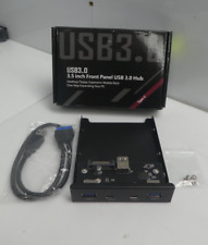 USB 3.0 3.5 pulgadas Panel Frontal USB 3.0 Hub Tipo-C Nuevo/Caja Abierta segunda mano  Embacar hacia Argentina