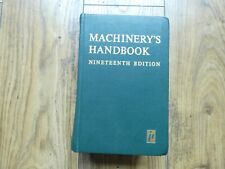 Machinerys handbook 19th for sale  SALE