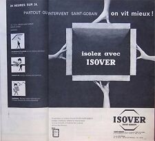 Publicité isolez isover d'occasion  Longueil-Sainte-Marie