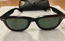 ¡Gafas de sol Ray-Ban RB2140 originales negras Wayfarer clásicas unisex 50 mm con estuche! segunda mano  Embacar hacia Argentina