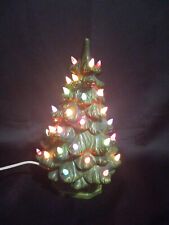 Vintage 12" Ceramic Christmas Tree '75, used for sale  Bucyrus
