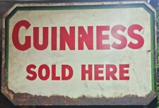 Guinness sign 1950s for sale  Ireland