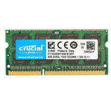 Crucial DDR3 DDR3L 4GB 8GB 1.5V 1.35V SO-DIMM RAM Memory for Laptop Notebook comprar usado  Enviando para Brazil