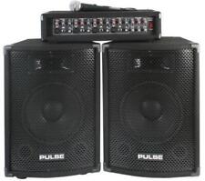 Pulse PMH200KIT 200w DJ PA Sistema Kit Paquete Altavoces y Amplificador + *Stock B segunda mano  Embacar hacia Mexico