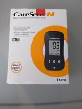 Blood Glucose Monitor Kit 100 Blood Sugar Test Strips 100 Lance CareSens N New for sale  Shipping to South Africa