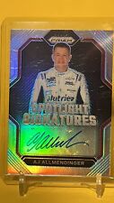 Assinaturas de holofotes de corrida 2023 Panini Prizm prata AJ Allmendinger #SS-AJD comprar usado  Enviando para Brazil