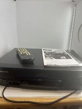Grabadora de casete de video VCR VHS Panasonic PVV4021 con control remoto y manual probada, usado segunda mano  Embacar hacia Argentina