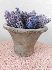 Used, Lovely Rustic Distressed Terracotta Ceramic Plant Pot Planter for sale  Shipping to South Africa