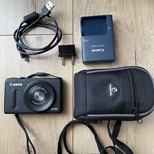 Canon Digital Camera PowerShot S100 12.1 Megapixel Black, used for sale  Shipping to South Africa