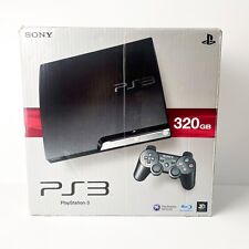 Consola Sony Playstation 3 PS3 Slim 320 GB + Caja - Probada y en funcionamiento segunda mano  Embacar hacia Argentina