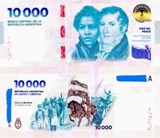 Argentina 10000 pesos d'occasion  Expédié en Belgium