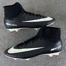 Usado, Chuteiras de futebol Nike Mercurial Victory VI DF FG preto cinza escuro masculinas tamanho 8.5 comprar usado  Enviando para Brazil