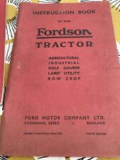 Fordson agricultural industria for sale  HITCHIN