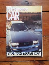 Performance car magazine for sale  BERKHAMSTED