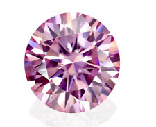 1.00 Ct Pink Diamond Certified D Color Round Cut Gemstones VVS1 6mm for sale  Shipping to South Africa