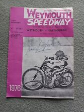 Weymouth eastbourne speedway for sale  SOUTHPORT