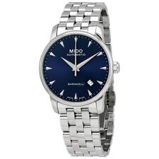 Usado, Relógio masculino MIDO Baroncelli III M8600.4.15.1 mostrador azul genuíno FreeS&H comprar usado  Enviando para Brazil