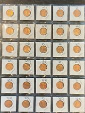 Complete Red choice/gem BU Memorial cent set 1959-1972 30 coins!, used for sale  Shipping to South Africa