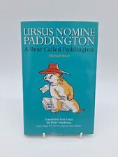 Używany, Ursus Nomine Paddington~A Bear Called Paddington~Peter Needham~Latin Version~VGC na sprzedaż  Wysyłka do Poland